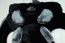 PANDIESTA JAPAN 熊猫 パンダ刺繍 フェイクファー パーカ ジャケット / L / パンディエスタジャパン / パンダフード / 大きいサイズ_画像6
