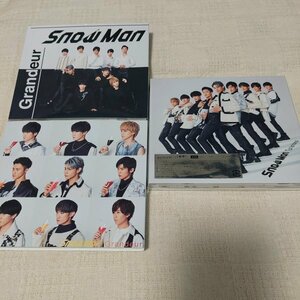 Snow Man　Grandeur　初回限定盤A　B　CD＋DVD　通常盤　初回スリーブ仕様　3枚セット