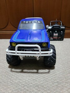 タミヤ ラジコン トヨタ ハイラックス ハイリフトBRUISER RN36 中古現状品渡し　美品 本体、プロポセット