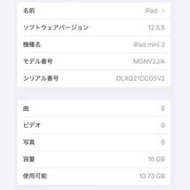 Apple ipad mini 3 16GB SIMフリー シルバー MGNV2J/A WiFiモデル アップル アイパッド 純正ケース付き_画像8