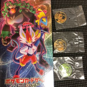 【貴重】ポケモンカード　コインアルバム　コイン未開封3枚