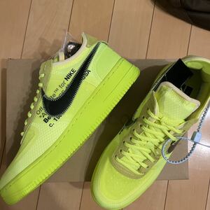 NIKE AIR FORCE 1 off-white THE TEN ナイキ オフホワイト