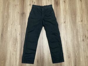 orslow french work pants S black ファティーグ