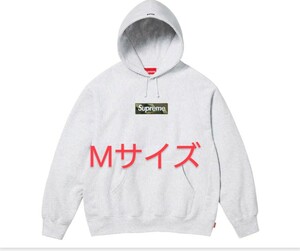 Supreme Box Logo Hooded Sweatshirt Ash grey