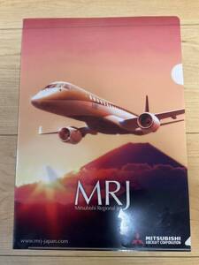 Используется MRJ Space Jet MHI Clear File A4 Mitsubishi Ana Jal Space Jet Sunset Sunset