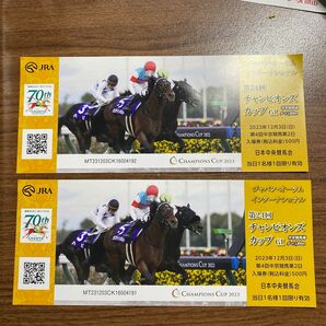 中京競馬場　第24回チャンピオンズカップG1入場券