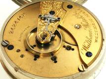 1885年製◆WALTHAM 大型18S 15石 Gr,P.S.Bartlett スイングアウト ウォルサム大型懐中時計◆_画像4
