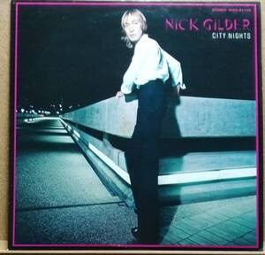 LP(ロック・WWS-81158・’78年盤・希少) ニック・ギルダーNICK GILDER/フューチャリズム・ダンディ(未来派紳士)【同梱可能６枚まで】051206