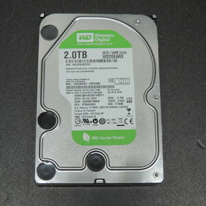 【検品済み/使用251時間】WD 2TB HDD WD20EARX 管理:ナ-97