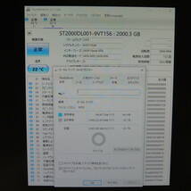 【検品済み/使用1833時間】Seagate 2TB HDD ST2000DL001 管理:ネ-24_画像3