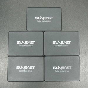 【5台まとめ売り/検品済み】SUNEAST SE800 SSD 128GB (使用時間：1216h・1371h・1645h・1801h・1946h) 管理:ノ-46