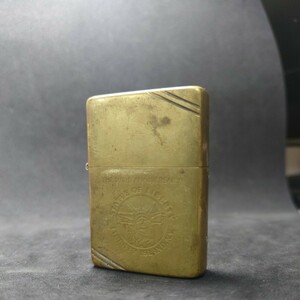 【zippo】ソリッドブラス　自由の女神　100周年アニバーサリー　フラットトップ　1991年製