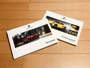 ***[ new goods ] Porsche 981 type Cayman (GTS chronicle )** Japanese edition thickness . catalog set 2014 year 5 month issue ***