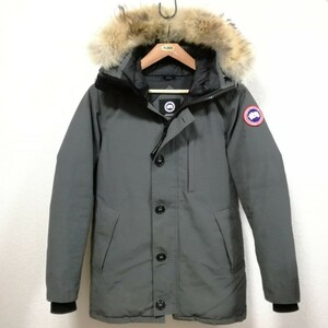 カナダグース ジャスパー JASPER 3438JM グレー Mサイズ 国内正規品 ダウンジャケット コート ファー CANADA GOOSE 14-3