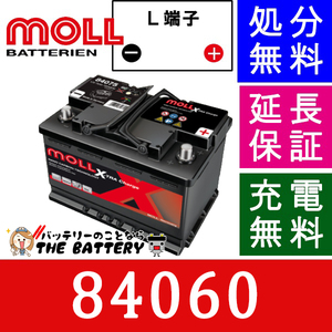 84060 旧品番 83060 自動車 バッテリー モル 交換 MOLL 欧州車 外車 X-TRA Charge 830-60