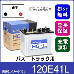 昭和電工マテリアルズ バッテリー GH 120E41R 日立化成 Tuflong HG-II タフロングHG バス トラック 車 自動車バッテリー 日本製 国産