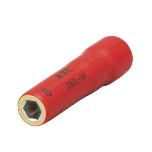 KTC 工具 絶縁 ディープソケット 6.3sq. 8mm ZB2L-08 絶縁工具 バッテリー 交換 / ゆうパケット