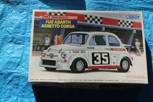 E3・グンゼ産業　フィアット　アバルトアセット コルサ　1/24　検）GUNZE SANGYO　FIAT　ABARTH　ASSETTO CORSA