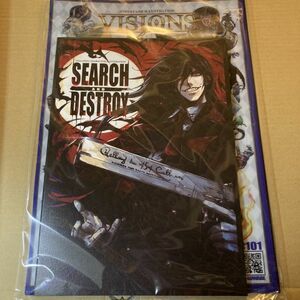 クリアファイル付「SEARCH AND DESTROY」METAJAN ケースワベ　ヘルシング HELLSING 同人誌 イラスト集/ Ｂ５ 36p C101