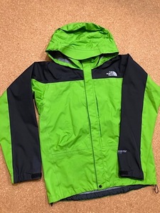 レア★ノースフェイス レインテックスプラズマ ジャケット GORE-TEX 緑/黒 M NP11202★防水透湿 マウンテンパーカー 登山 レインウェア