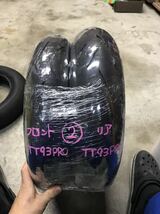 TT93GP PRO 中古前後セット　100/90-12 120/80-12 　②_画像8