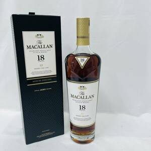 ザ マッカラン 18年 2020 シェリーオーク 700ml 箱付 The MACALLAN ②