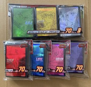 遊戯王ラッシュデュエル　遊戯王SEVENS スリーブ　フルコンプリートセット　新品未開封品　激レア品