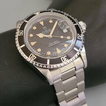 TUDOR REf.79090サブマリーナカスタム　 稀少ムーブメント2824-2搭載!!　通称 盾サブ　ケース&裏蓋79090刻印_画像2