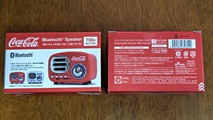 【送料無料】ダイソー コカ・コーラ Bluetooth スピーカー 赤白2個セット 新品未開封 DAISO Coca-Cola