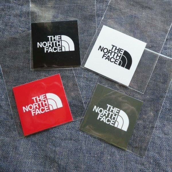 4枚セット TNF Logo Sticker Mini NN32350 ノースフエイス ステッカー 新品 防水素材