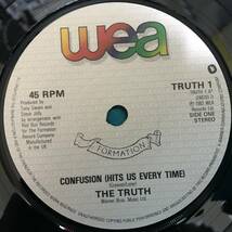 7”×2●The Truth / Confusion (Hits Us Everytime) UKオリジナル盤 TRUTH 1 ネオ・モッズ MODS_画像4