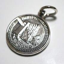 ネックレス ペンダント シルバー925 銀 かわいい コイン型 コイン 人気 売れ筋 プレゼント 送料無料 y0654_画像3