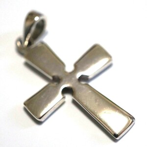 ネックレス Silver925 ペンダント シルバー シンプル 十字架 クロス メンズ レディース　 送料無料 y0430