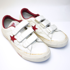 100円～ コンバース ワンスター ベルクロ 23.0 4.5 レザー CONVERSE