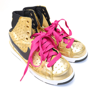 NIKE WMNS AIR TROUPE MID ナイキ エアトゥループ 23cm 324922-701 レディース ウィメンズ ゴールド