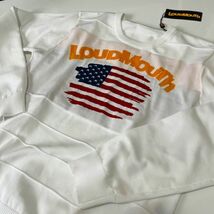 ★特価品★LOUDMOUTH　ラウドマウス メンズ　クルーネック セーター WH ≪サイズXL≫_画像2