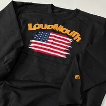 ★特価品★LOUDMOUTH　ラウドマウス メンズ　クルーネック セーター BK ≪サイズLL≫_画像2