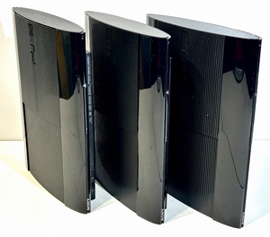 中古ゲーム機本体 ソニー PS(プレイステーション)3 後期型×3台 ジャンクセット(CECH-4000C、4200B、4300C)