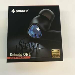 【1円オークション】 Donner ワイヤレスイヤホン ノイズキャンセリング Bluetooth 5.2対応 瞬時接続 タッチ操作 防水IPX4 TS01A001692