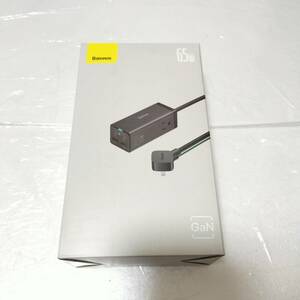 【1円オークション】 Baseus PD 充電器 65W USB 電源タップ 1250W 6ポート GaN3Pro TypeC機器対応 USB-C充電器 PSE認証済 TS01A002057