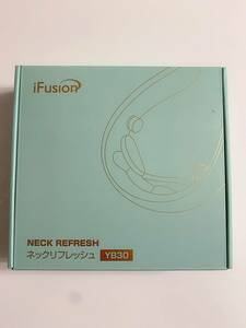 【1円オークション】iFusion リラクゼーション器 首 ネックケア EMS (振動 & ホットケアのW効果) 軽量 コードレス ME01G97