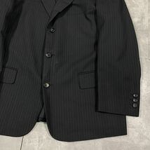 希少 COMME des GARCONS HOMME コムデギャルソンオム　■90s AD1996 田中オム　■ポリギャバ　■テーラード ジャケット　■セットアップ可5_画像7