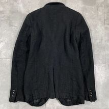 希少　COMME des GARCONS PLUS コムデギャルソンオムプリュス　■AD2009 川久保玲　■縮絨 ドッキング 切り替え　■テーラード ジャケット_画像2