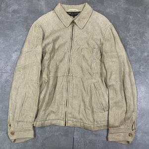 希少　COMME des GARCONS PLUS コムデギャルソンオムプリュス ■ゴールデンボーイ期 川久保玲 ■ゴールド ラメ ■ブルゾン ジャケット