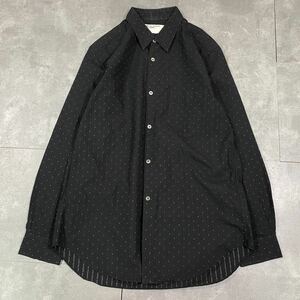 希少 COMME des GARCONS HOMME HOMME コムデギャルソンオム　■90s AD1999 田中オム　■ドット ストライプ　■長袖シャツ　■ヴィンテージ