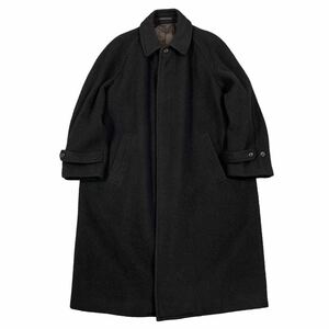 超希少 COMME des GARCONS HOMME コムデギャルソンオム■AD表記なし 80s 川久保オム■混紡 MIX■バルマカーン■ロング ステンカラー コート