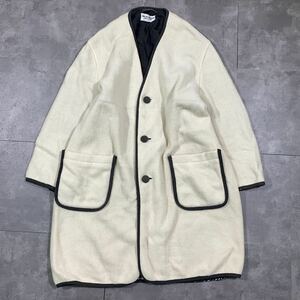 希少　Robe de Chambre COMME des GARCONS ローブドシャンブルコムデギャルソン　■80s AD表記なし 川久保怜　■パイル ライナー　■コート