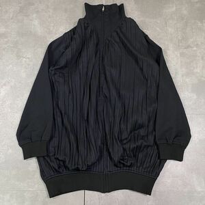 超希少　COMME des GARCONS France コムデギャルソンフランス ■AD表記なし 80s ■ドレープ プリーツ ■ブルゾン ドリズラー ジャケット