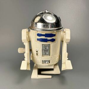 R2-D2 STAR WARS スターウォーズ トコトコ ゼンマイ フィギュア 全長約5cm メーカー不明 / 昭和 レトロ ビンテージ 当時物