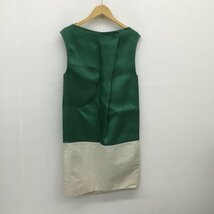 MARNI 38 マルニ ワンピース ひざ丈スカート シルク One-Piece Medium Skirt 白 / ホワイト / X 緑 / グリーン / 10092983_画像3